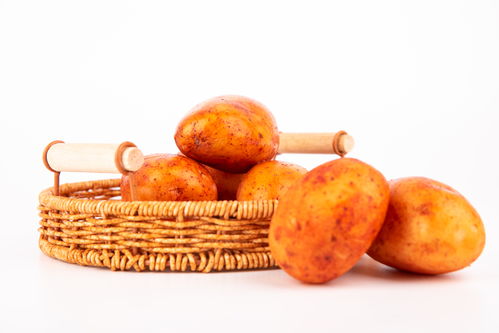 特寫白底圖土豆馬鈴薯食材食品蔬菜攝影圖 st攝影